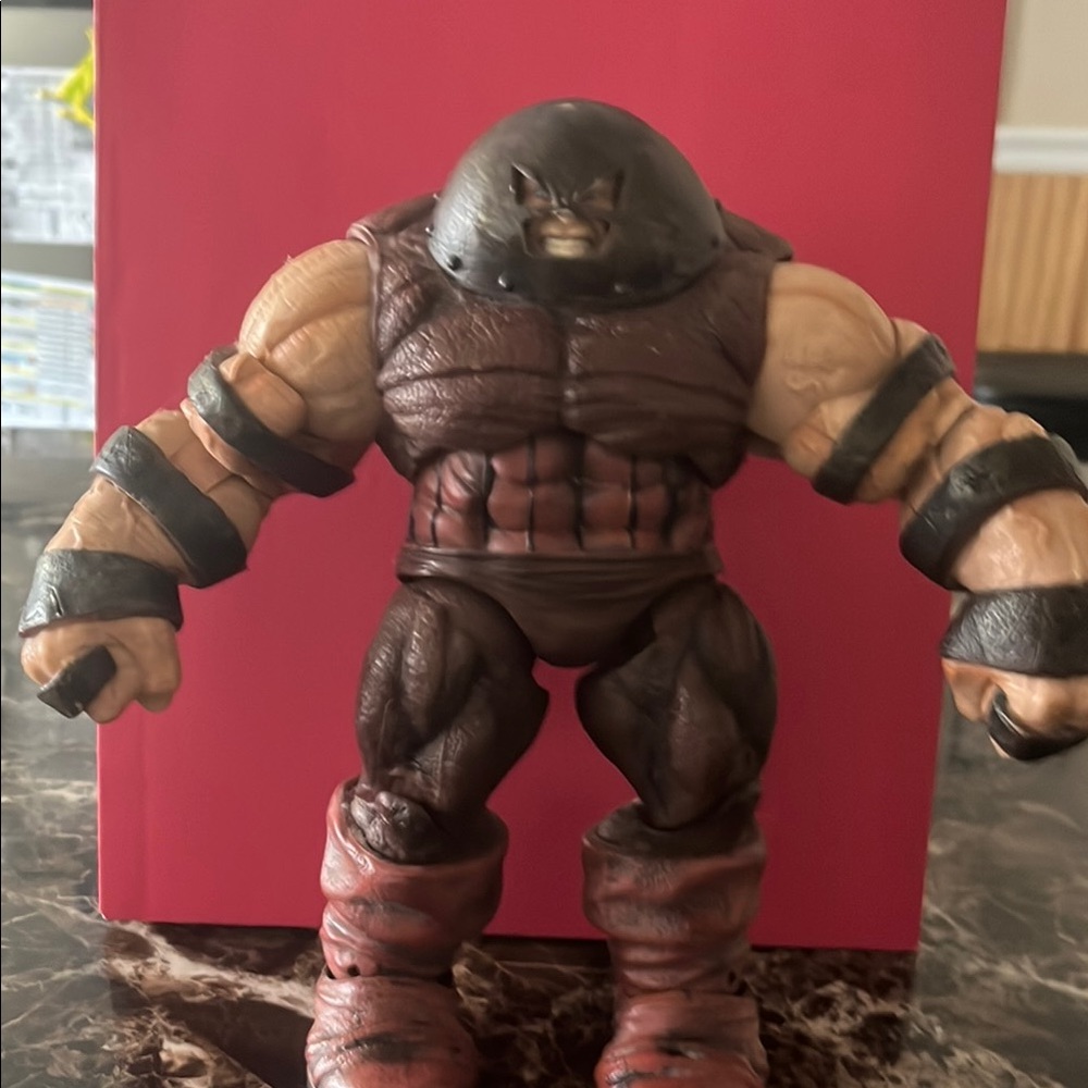 Action Figure with Brown and Black Armor